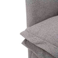Sala de tapiz gris claro Alejandría con chaise derecha, moderna y cómoda, de tiempo de deurope.com.mx.