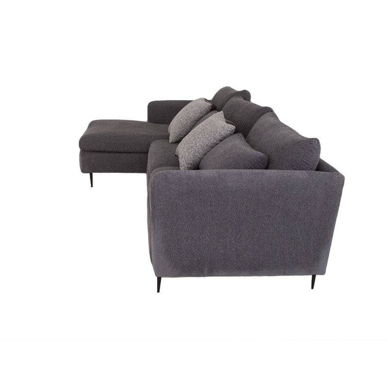 Sala Jess Chaise Izquierdo Gris