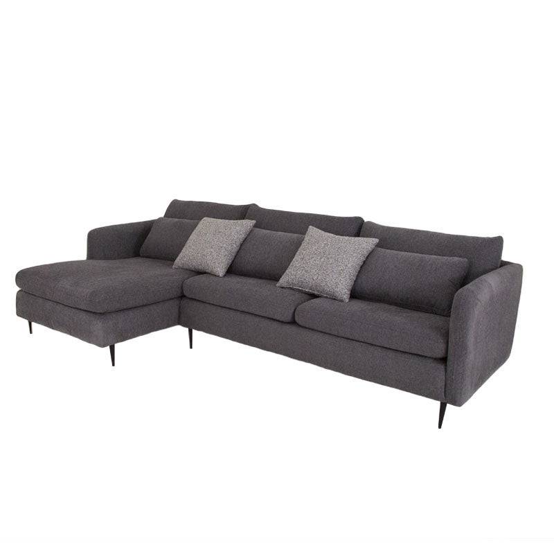 Sala Jess Chaise Izquierdo Gris