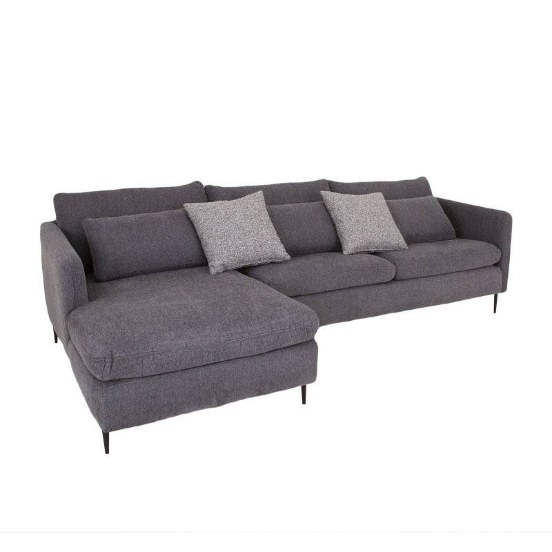 Sala Jess Chaise Izquierdo Gris