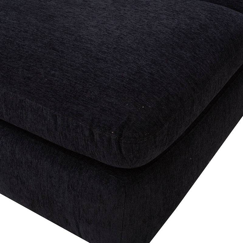 Sala con Chaise Jess - Negra 07
