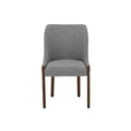 Sillas Landa del juego de comedor Quetzal de Deurope.com.mx en color natural, con asiento de madera y respaldo recto.