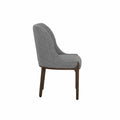Juego de comedor de 7 piezas con sillas grises y mesa moderna de la marca deurope.com.mx, ideal para espacios elegantes y funcionales.