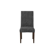 Juego de comedor Vemer de 10 piezas con sillas grises, conjunto elegante y moderno para comedor en tonos neutros.