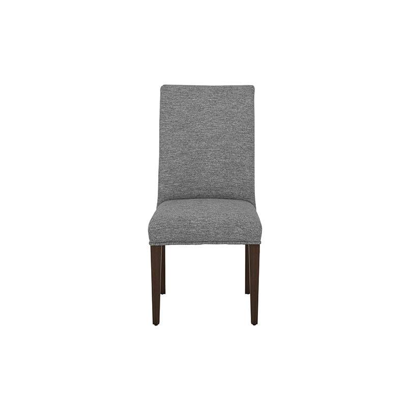 Sillas plateadas del juego de comedor Vemer de deurope.com.mx, conjunto de 10 piezas con diseño moderno y elegante