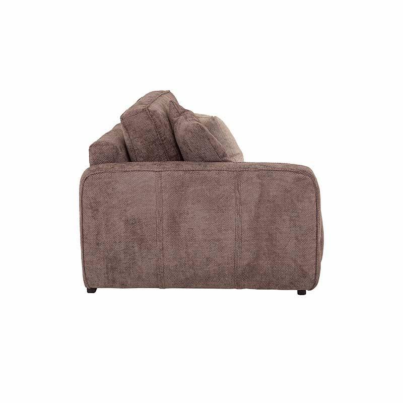 Sillón lateral izquierdo de la sala Megan en color beige, módulo de sala de Deurope.com.mx, diseño cómodo y moderno