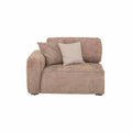 Sofá de sala Megan de 3 piezas en color beige con sillón lateral izquierdo, estilo moderno y cómodo.