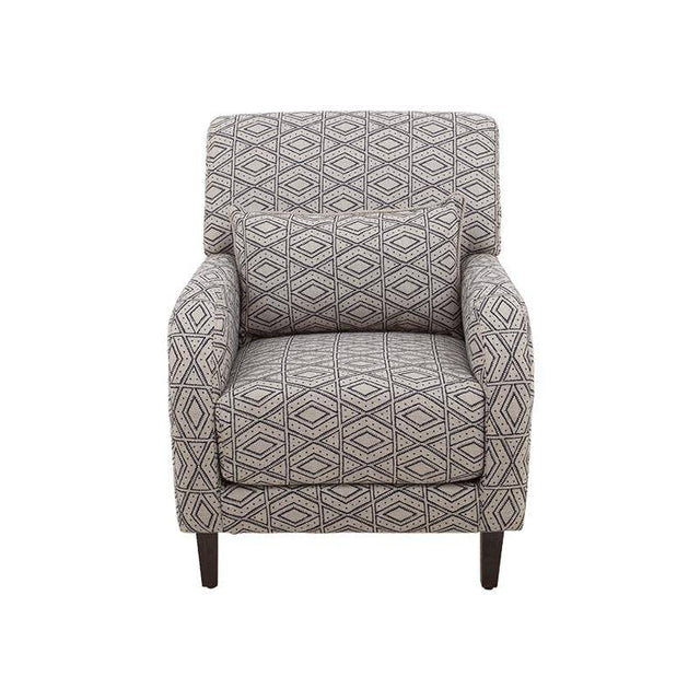 Juego de sala Quebec de tres piezas con sillones de tejido plano con textura afelpada en color café, deoupe.com.mx