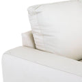 Sala Gracey con chaise de la marca deurope.com.mx, sofá moderno con chaise longue en tonos neutros.