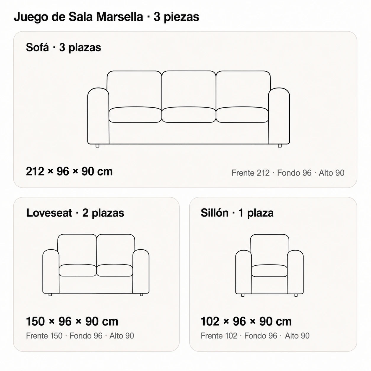 Juego de Sala Marsella