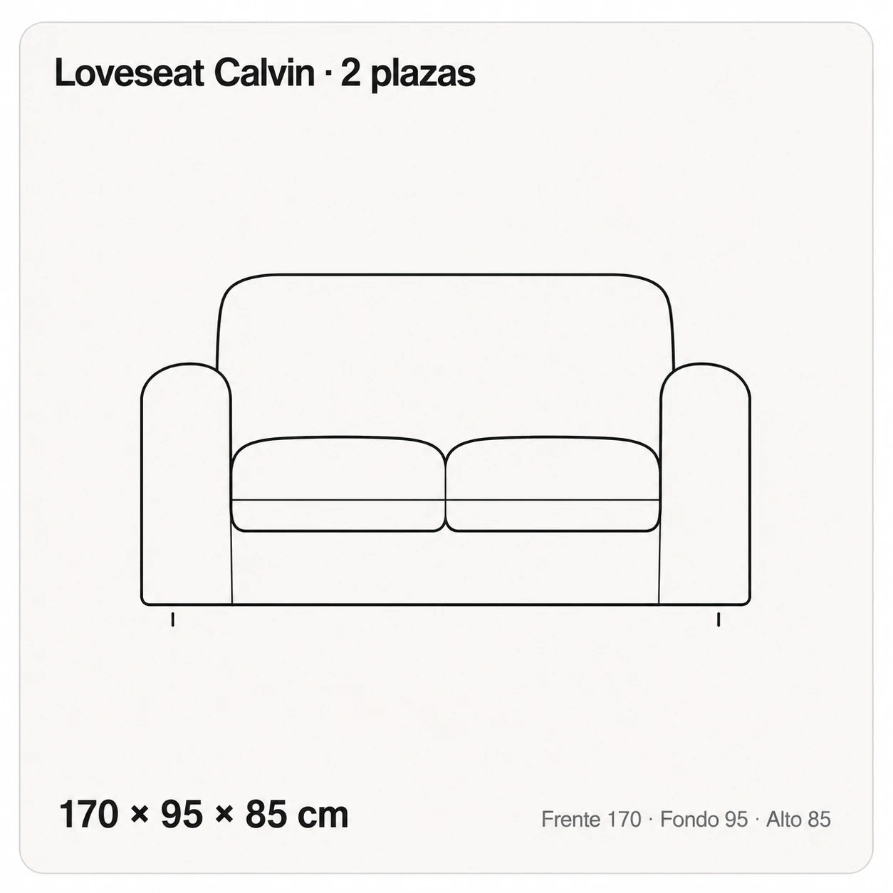 Loveseat Calvin