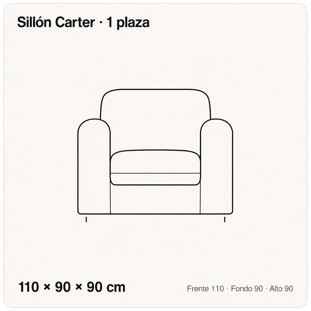 Sillón Carter