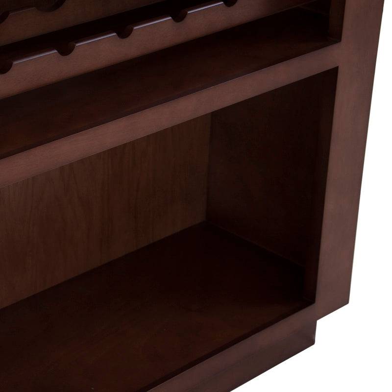 Contrabarra Quebec de Deurope.com.mx en madera de Nogal, encino y okume, con dimensiones de 120 cm de ancho y 200 cm de alto.