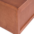 Baúl de madera de pino Texas de Deurope, con acabado en nogal, tamaño 90x55x50 cm, para pie de cama elegante y funcional.