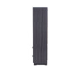Buró Olcen de estilo industrial en gris de madera, con superficie de 60 cm de alto y 40 cm de fondo, deupe.com.mx