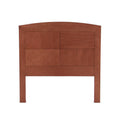 Cabecera de recámara Armenia en chapa de okumé color café almendra, de 210 cm de ancho, para juego de recámara de deurope.com.mx
