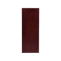 Cajonera Rochelle de madera de pino enchapada en maple americano, con 3 cajones y acabado en nogal, medida 80x110x40 cm.