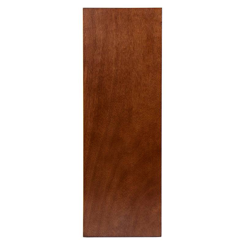 Cajonera Mond de Deurope en color tabaco con acabado en caoba y mármol, medidas 80x120x40 cm, con varios cajones.