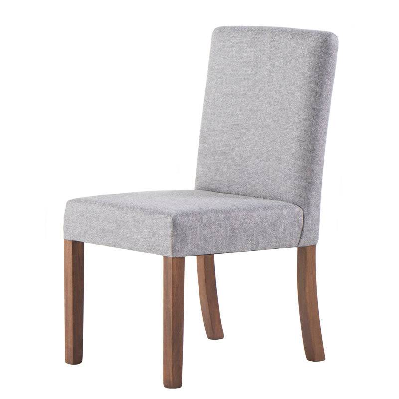 Silla de comedor Aragón de Deurope.com.mx, diseño elegante para seis personas, en madera con asiento acolchado.
