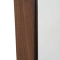 Espejo de pie Kenia deurope.com.mx con marco de madera industrializada, frente de 60 cm y altura de 170 cm, en estilo moderno.