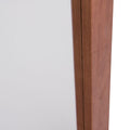 Espejo Texas de madera de pino con marco en tonos nogal, tamaño 75x90 cm, estilo industrial y diseño empotrado.