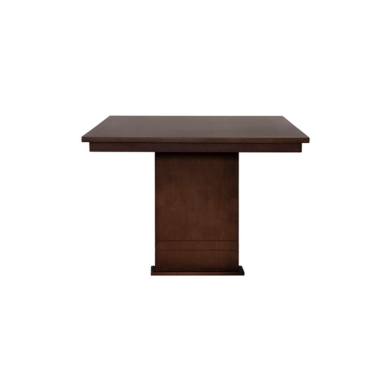 Juego de comedor Orleans de madera de nogal con 7 piezas, mesa de 160 cm de largo y sillas a juego en estilo moderno.